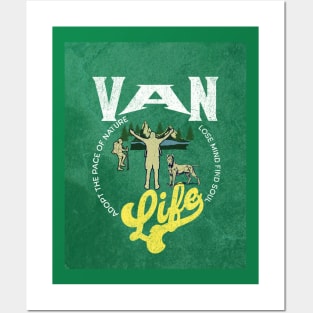 Van Life Adopt The Pace of Nature Lose Mind Find Soul Posters and Art